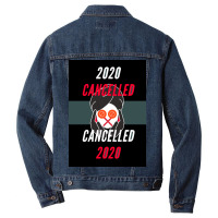 Of 2020 Is Officially Cancelled Alternate Timeline Poster Men Denim Jacket | Artistshot