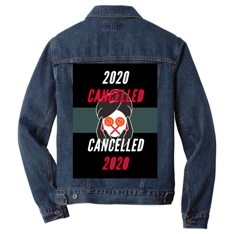 Of 2020 Is Officially Cancelled Alternate Timeline Poster Men Denim Jacket by ntheledmohj | Artistshot