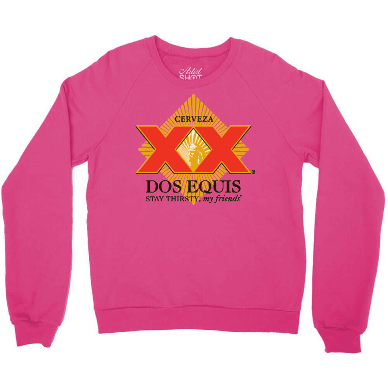 Cervenza Dos Equis Crewneck Sweatshirt by mannoakciu | Artistshot