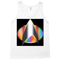 Science Fiction Tv Show Pride Rainbow Badge Insignia Poster Cute Tank Top | Artistshot