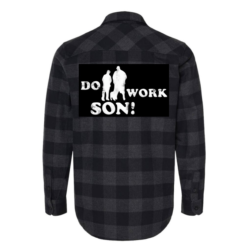 Rob And Big Do Work Son Poster Hippie Flannel Shirt | Artistshot