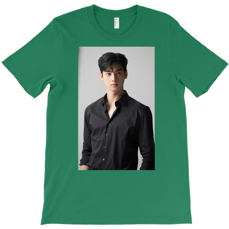 Cha Eunwoo   Handsome Photoshoot T-Shirt by mannoakciu | Artistshot