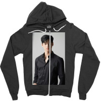 Cha Eunwoo   Handsome Photoshoot Zipper Hoodie | Artistshot