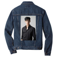 Cha Eunwoo   Handsome Photoshoot Men Denim Jacket | Artistshot