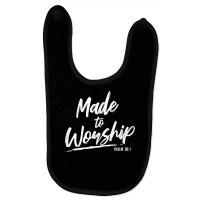 Christian Worship Leader Faith & Praise Psalm Verse Gift T Shirt Baby Bibs | Artistshot