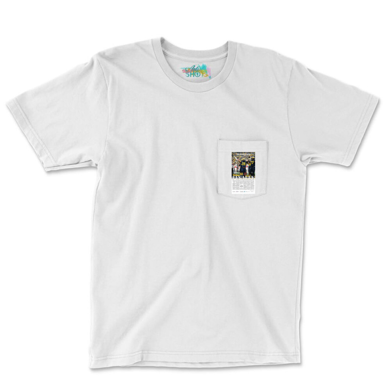 The Michigan Daily Front Cover  Gift Pocket T-shirt | Artistshot