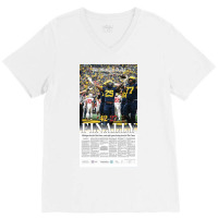 The Michigan Daily Front Cover  Gift V-neck Tee | Artistshot