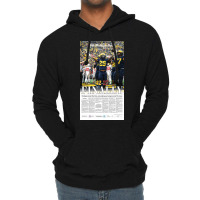 The Michigan Daily Front Cover  Gift Lightweight Hoodie | Artistshot