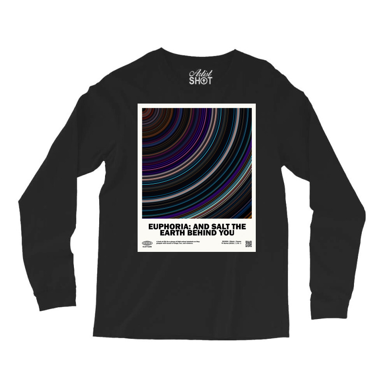 Minimaleuphoria And Salt The Earth Behind You Barcode Tv Show Poster T Long Sleeve Shirts | Artistshot