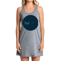 Burial   Kindred   Record Print Tank Dress | Artistshot