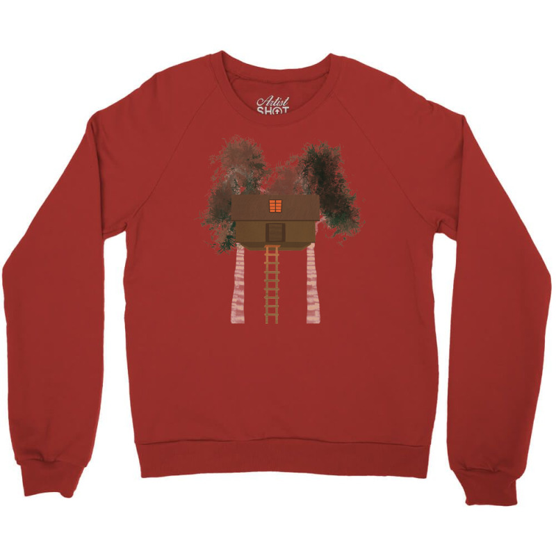 Charlie’s Tree House Crewneck Sweatshirt by mannoakciu | Artistshot