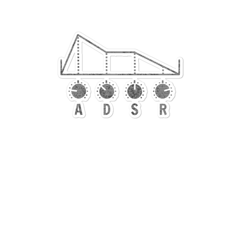 Synthesizer Adsr For Synth Lover 5 Sticker | Artistshot