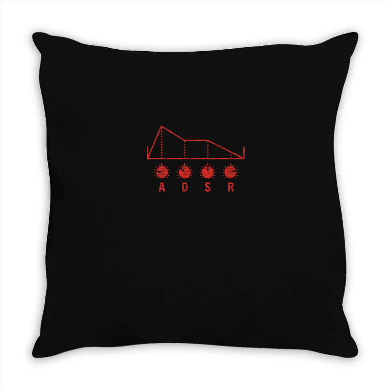 Synthesizer Adsr For Synth Lover 6 Throw Pillow | Artistshot