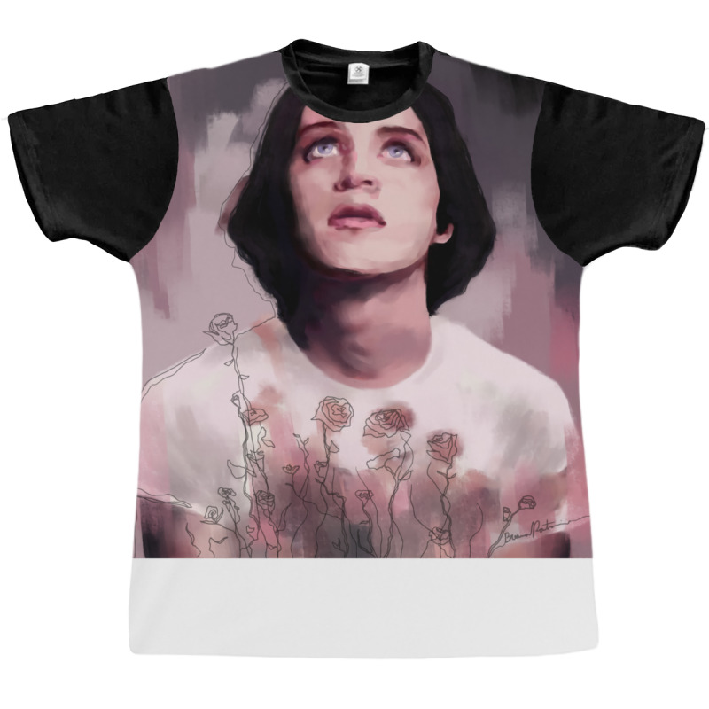 Brian Molko Digital Painting Graphic T-shirt by inggaerzoahg | Artistshot