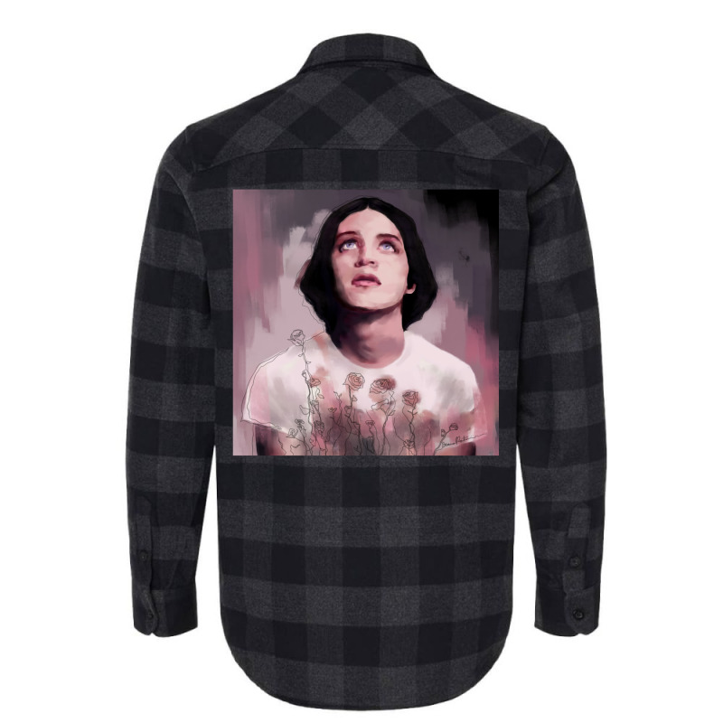 Brian Molko Digital Painting Flannel Shirt by inggaerzoahg | Artistshot