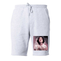 Brian Molko Digital Painting Fleece Short | Artistshot