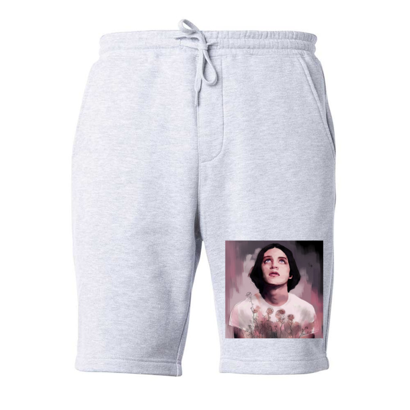 Brian Molko Digital Painting Fleece Short by inggaerzoahg | Artistshot