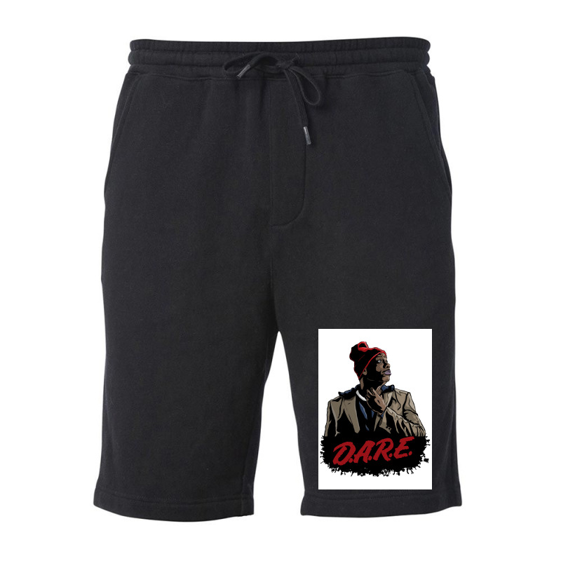 Tyrone Biggums Dare 2 Poster Yellow Fleece Short | Artistshot