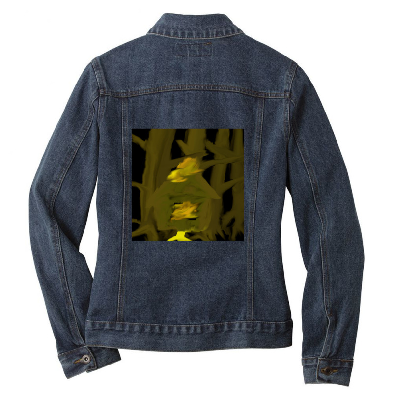 Dragon Invasion Part2 1 Ladies Denim Jacket by IsabelConstance | Artistshot