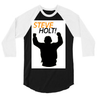 Steve Holt Poster Girl 3/4 Sleeve Shirt | Artistshot