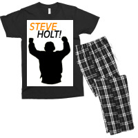 Steve Holt Poster Girl Men's T-shirt Pajama Set | Artistshot