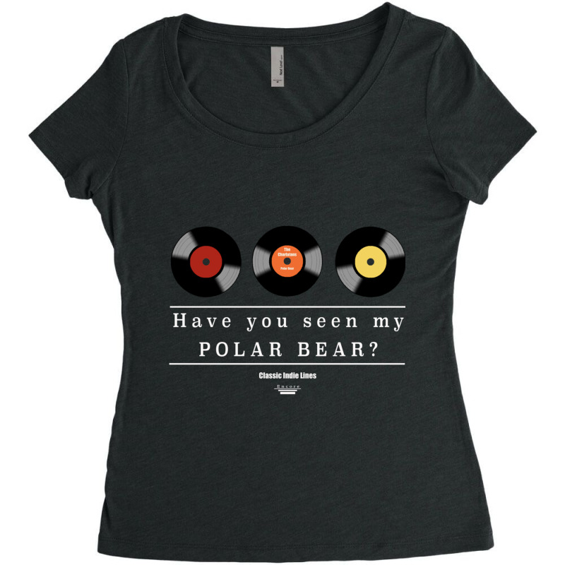 The Charlatans Polar Bear Record Classic Women's Triblend Scoop T-shirt by DanaJeanLolley | Artistshot