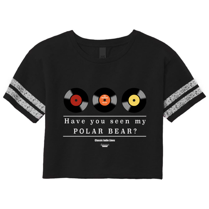 The Charlatans Polar Bear Record Classic Scorecard Crop Tee by DanaJeanLolley | Artistshot