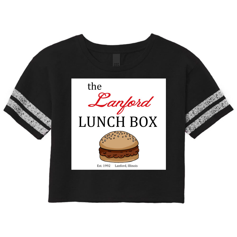 The Lanford Lunchbox Roseanne Poster Boy Scorecard Crop Tee by suhaandelorsb | Artistshot