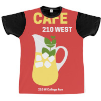 Cafe 210 West Graphic T-shirt | Artistshot