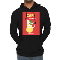 Cafe 210 West Lightweight Hoodie | Artistshot