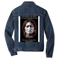 Fate Whispers To The Warrior Men Denim Jacket | Artistshot