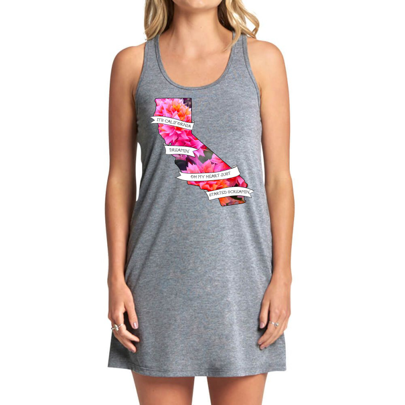 California Dreamin' Tank Dress by gajanbasqesu | Artistshot