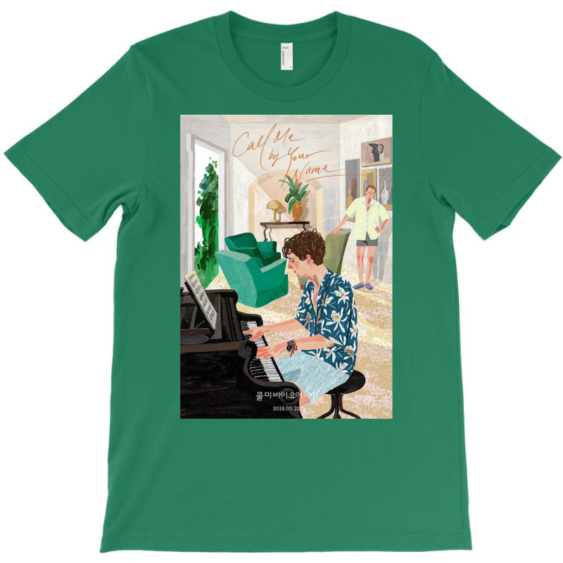 Call Me By Your Name Korean Poster T-Shirt by gajanbasqesu | Artistshot