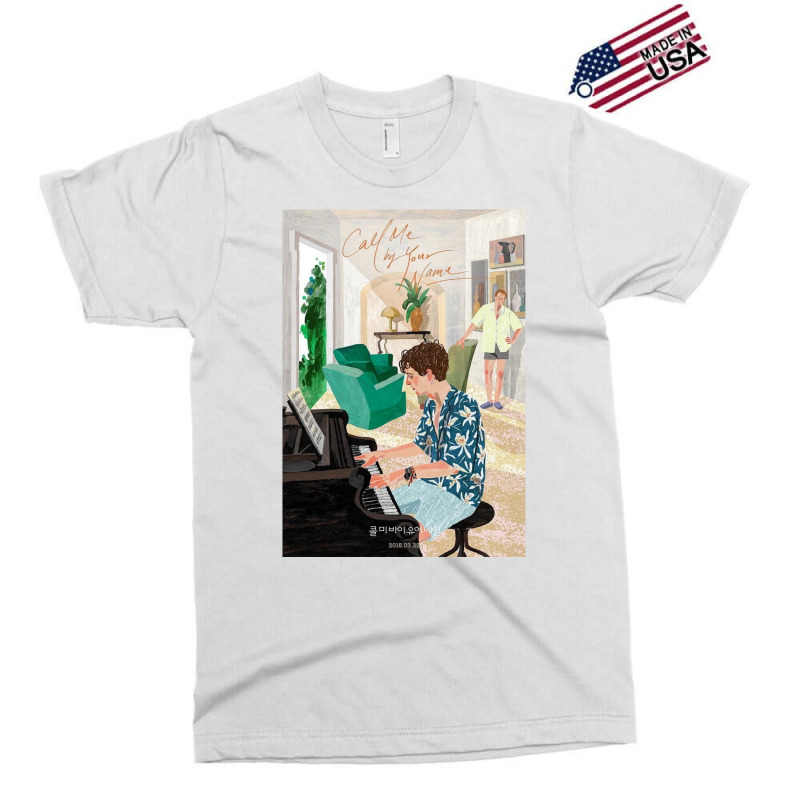 Call Me By Your Name Korean Poster Exclusive T-shirt by gajanbasqesu | Artistshot