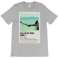 Call Me By Your Name Movie Poster T-shirt | Artistshot