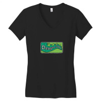 Dragon Tales Black 1 Women's V-neck T-shirt | Artistshot