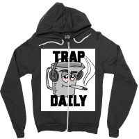 Trap Music Classic Zipper Hoodie | Artistshot