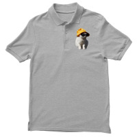 Bucket Hat Cat Men's Polo Shirt | Artistshot