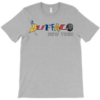 Buffalo New York Hockey Mashup T-shirt | Artistshot