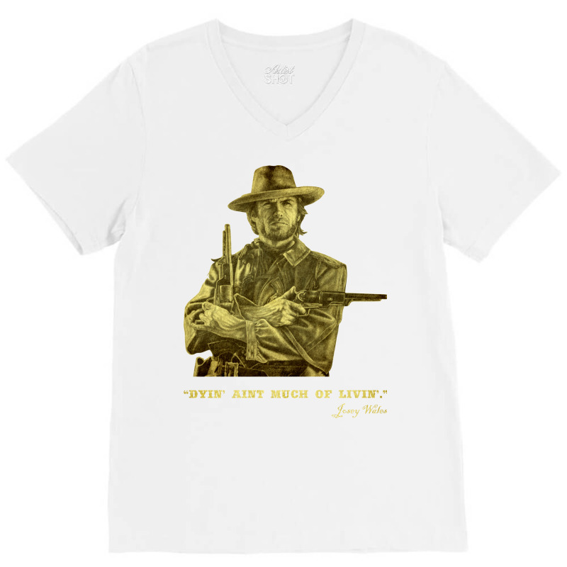 The Outlaw Josey Wales V-neck Tee | Artistshot