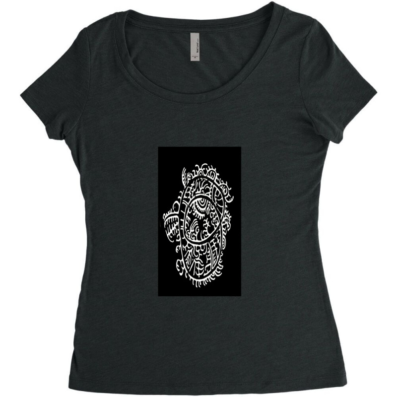 Dragon Tales Doliccomics Ink 12 Women's Triblend Scoop T-shirt by IsabelConstance | Artistshot