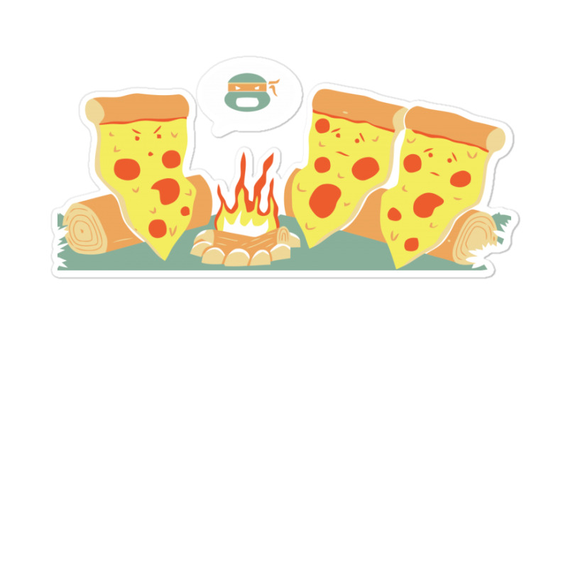 Pizza Campfire Story Sticker | Artistshot