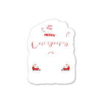 Merry Christmas To Mother Of Great Awesome Sticker | Artistshot