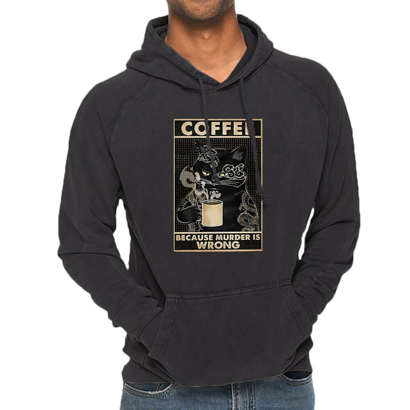 Coffe Is Good Vintage Hoodie by Woljo | Artistshot