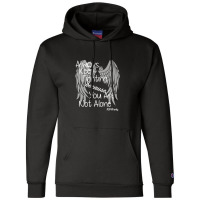 Always Keep Fighting Because You Are Not Alone Variation 1 Champion Hoodie | Artistshot