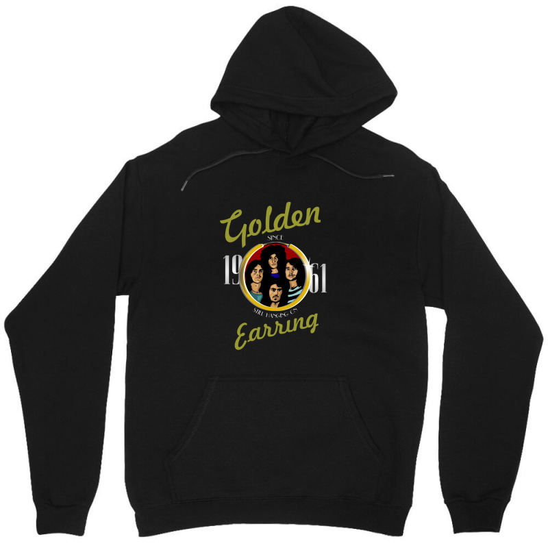 Golden Earring Still Hanging On Unisex Hoodie by ChristopherScottoLavino | Artistshot