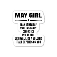 Super May Girl Sticker | Artistshot