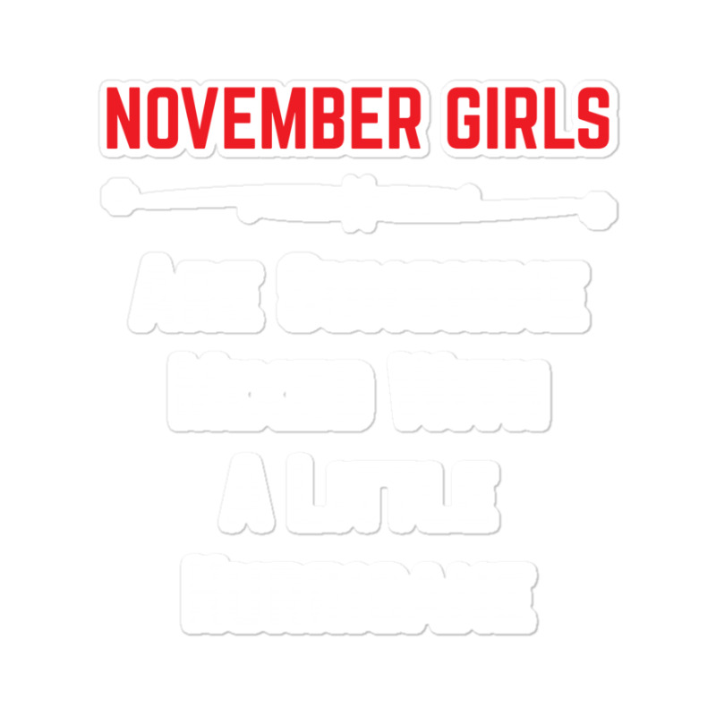 November Girls Sticker | Artistshot