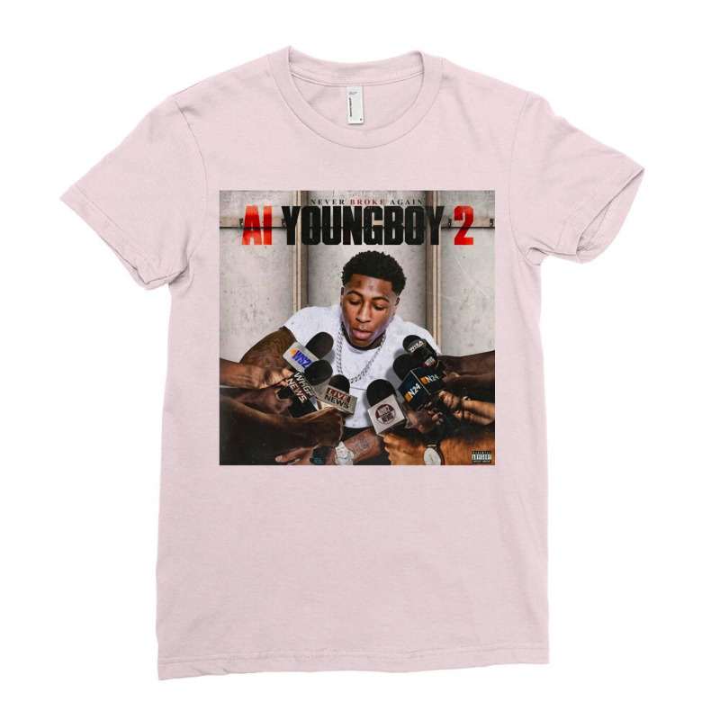 Best Ai Youngboy 2 Album Cover Ladies Fitted T-Shirt by joodaxetei | Artistshot