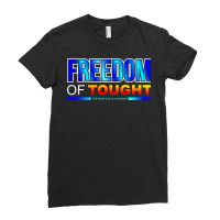 Freedom Of Tought The Right Of All Nations Ladies Fitted T-shirt | Artistshot